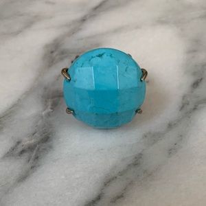 Kendra Scott Silver Turquoise Ring